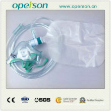 Disposable Medical Oxygen Mask with Reservoir Bag